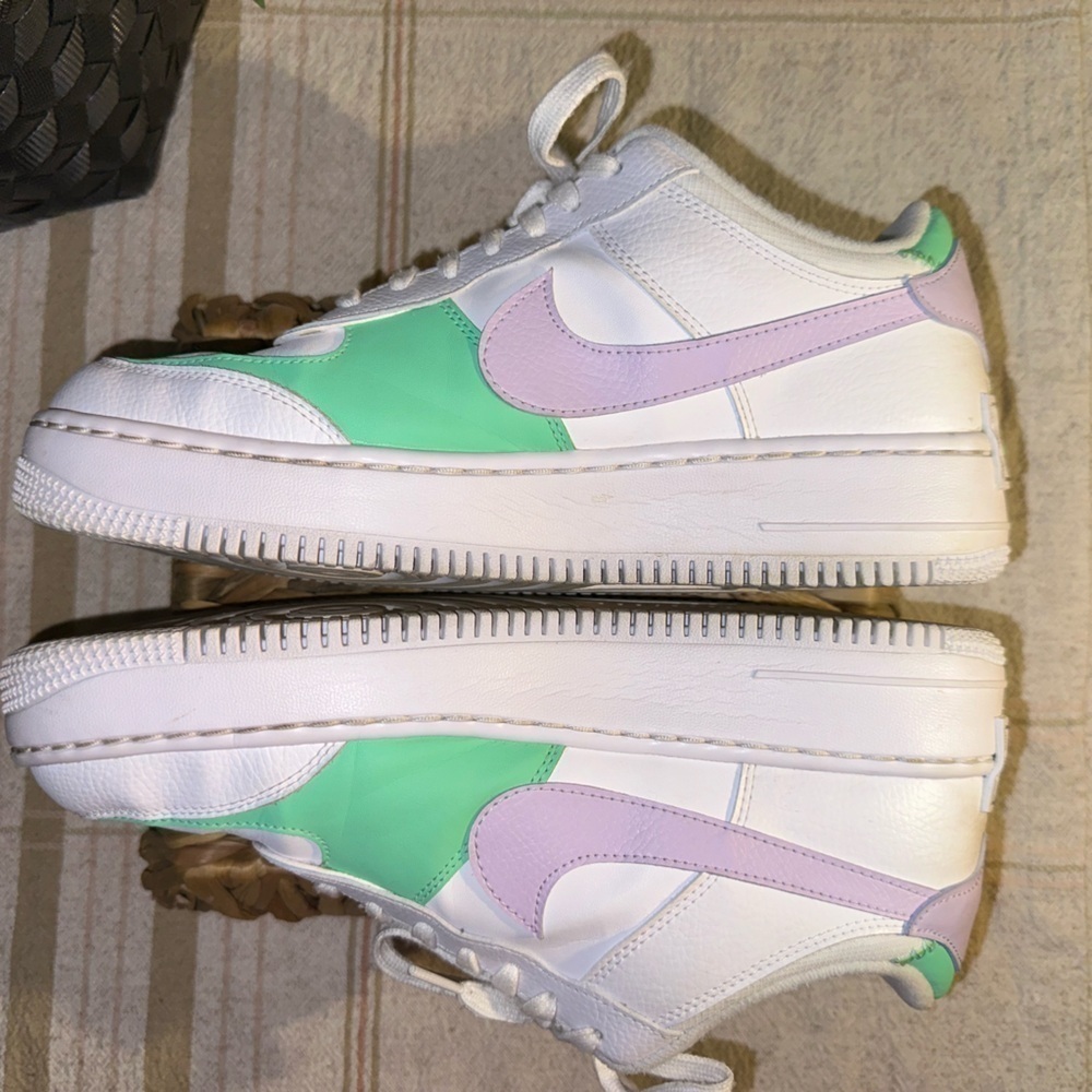 Nike Women's Air Force 1 Shadow 'Infinite Lilac' - Size 12 - Picture 10 of 16